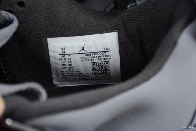 Cheap BK grey'' 308497-007 jordan air 4 2019 ''cool 1207